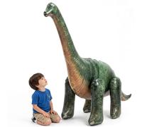 Skylety 7 ft x 4.2 ft Inflatable Dinosaur Balloon Blow up Dino Balloons Brachiosaurus Inflatable Toy for Dino Party Birthday Decorations Gift Jurassic Theme Party Supplies