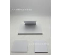 Skylight Calendar Stand for Skylight Calendar Max, PLA Plastic Desktop Display Base, Freestanding White Holder with Stable 7.7 x 5.9 in Base, Includes Long Medium and Short Panels for 27 in Display