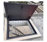 Skylight Covers for Roofs Handle Equipped Floor Access Door Attic Hatch Cover Commercial Buildings(60x60cm/1.97x1.97ft)