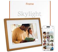 Skylight Digital Picture Frame - WiFi Enabled with Load from Phone Capability, Touch Screen Digital Photo Frame Display - Customizable Gift for Friends and Family - 10 Inch Gold