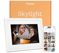 Skylight Digital Picture Frame: WiFi Enabled with Load from Phone Capability, Touch Screen Digital Photo Frame Display - Customizable Friends and Family - 10 Inch White