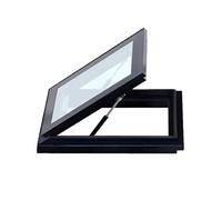 Skylight House Roof Window-Custom Size,shed Skylight,Aluminum Alloy Frame+Tempered Glass,Roof Skylights,Egress Roof Window,for Attic/Sun Room/Basement/Attic
