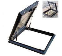 Skylight Roof Window Escape Hatch Cover 80x80 cm Underground Light Well for Natural Light & Ventilat Perfect for Stunning Views and Fresh Air.