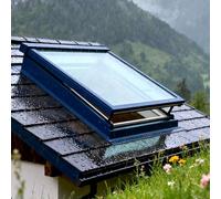 Skylight Window for Flat/Pitched Roof 68.6 x 78.7 cm Clear Tempered Glass Aluminum Frame Ideal for Attics and Winter Rooms Enhances Natural Light & Energy Efficiency
