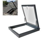 Skylight Window for Roofs Sunroom Basements - 88x108cm Access Hatch Cover Lighting Well Window for Natural Light & Easy Escape Ideal for Home Renovation