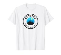 Skyline Drive VA Value Graphic T-Shirt, Men, White, L