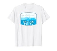 Skyline Drive VA Value Graphic T-Shirt, Men, White, M