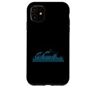 Skyline in front of Industry and Rockets City Case for iPhone 11