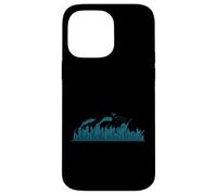 Skyline in front of Industry and Rockets City Case for iPhone 14 Pro Max