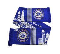 Skyline Jacquard Knitted Scarf Chelsea FC Blue One Size