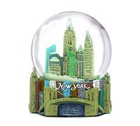 Skyline New York City Snow Globe Souvenir, 3.5 Inches Tall, 65mm
