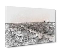 Skyline of Verona Italy Canvas Print | Gallery Wrapped 30mm Frame Wall Art | 30x20 inches | Ready to Hang | Modern Cityscape Picture | Living Room Bedroom Lounge Office