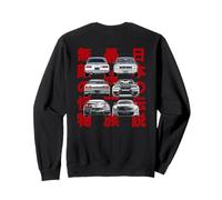 Skyline Series Gt R32 R35 KPGC10 On The Back Sweatshirt