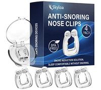 Skyloa Anti Snoring Devices - Silicone Magnetic Anti Snoring Nose Clip, Snore Stopper, Provide Effective Snoring Solution - Comfortable Nasal to Stop Snoring(4 PCS)