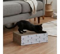 Skylos 4Pcs Cardboard Scratcher Scratching Lounge Pad Cat Scratching Board
