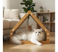 Skylos Cat Scratching Board House Corrugated Cardboard Scratcher Indoor