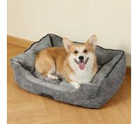 Skylos Dog Bed Cat Bed Cave Pet Bed Removable Blanket Washable Anti-Anxiety