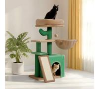 Skylos Multi-Level Cat Tree Tower With Condo Hammock Plush Activity Centre