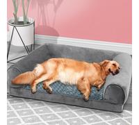 Skylos Pet Bed Sofa Dog Bedding Soft Warm Mattress Cushion Pillow Mat Xl Grey