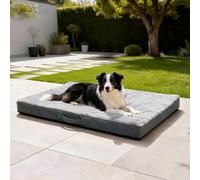Skylos Washable Dog Bed Waterproof Plush Non-Slip Pet Mattress