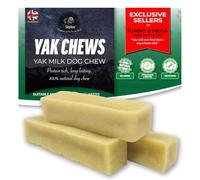 Skylos Yak Chews for Dogs - Various sizes (Mega and Jumbo) - Protein Rich Dog Chews Long Lasting Natural - yak milk dog chew (Medium (70g - 80g))