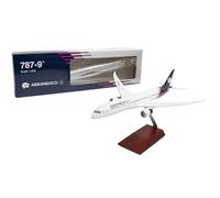 SkyMarks Daron Aeroméxico 787-9 1/200 Collectible Injection-Molded Plastic Airplane Model with Plastic Display Stand for Ages 14+
