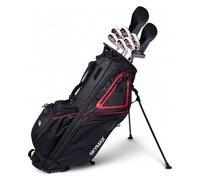 Skymax Men’s RH Boxed Golf Set Steel - Right Hand Golf Clubs with Hybrid Stand Bag, Driver, Fairway Wood, Irons & Putter