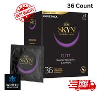 SKYN Elite - 36 Count - Ultra-Thin, Lubricated Latex-Free Condoms