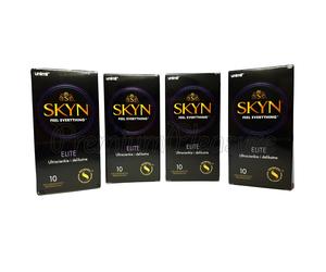 SKYN Elite condoms Ultra thin Sensitive Non-Latex Unimil 4 Boxes of 40