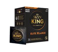 SKYN Elite X-Large (Pack of 36) Ultra-Thin Latex Free Condoms | Skynfeel XL, Smooth Surface, Lubricated
