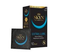 SKYN Extra Lube Non Latex Condoms with 40% more long-lasting lubricant, 10 pcs.