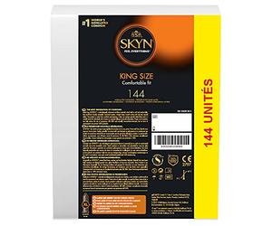 Skyn King Size, 144 Condoms, Large Size, Mega Pack
