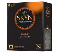 SKYN Large condoms Big XL Size Latex-Free condoms Retail box of 36 PCS