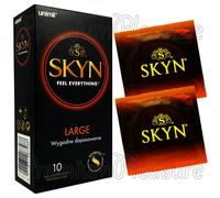 SKYN Large condoms King size XL XXL Latex-Free condoms Retail box of 10 PCS
