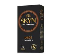SKYN® Large (XL/King Size) Non-Latex Condoms, Pack of 10 x 1