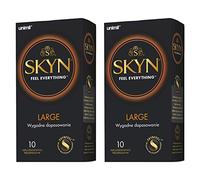 SKYN® Large (XL/King Size) Non-Latex Condoms, Pack of 10 x 2