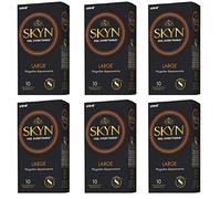 SKYN® Large (XL/King Size) Non-Latex Condoms, Pack of 10 x 6