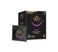 SKYN LifeStyles Elite Condoms, Synthhetic Polyisoprene Condoms, Non Latex, 36 Count (Packaging May Vary)