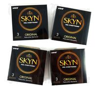 SKYN Original condoms Ultra thin Polyisoprene Latex-Free condoms 12 condoms
