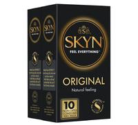 SKYN Original Non Latex Condoms Thin Lubricated 2 x 10 Pack of 20