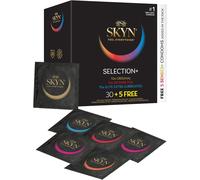 SKYN Selection Condoms Pack of 30 & 5 Senses / Latex Free for Men Regular Size
