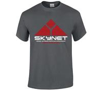Skynet Cyberdyne Systems Inspired by Terminator Cotton T-Shirt Top Tee