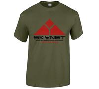 Skynet Cyberdyne Systems Inspired by Terminator Cotton T-Shirt Top Tee