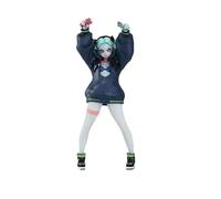 Skynomad Anime Cyberpunk Edgerunner Figures - 11cm David Martinez Lucy Rebecca Decoration Adult Car Collector for Anime Cyberpunk Edgerunner Fans (Rebecca)