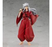 Skynomad Anime Inuysha Figures - Inuyasha Kagome Higurashi Sesshomaru Kikyo Miroku Collectible Statues for InuYasha Anime Manga Series Fans (Inuyasha Standing 16cm)