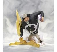 Skynomad Anime One Piece Figurines Strawhat Monkey D Luffy Trafalgar Law Zoro Ace Sabo Crocodile Shanks Mihawk Buggy Action Collectible Gift Statues for One Piece Anime Manga Fans (Kuma 10cm)