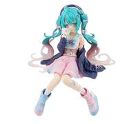 Skynomad Hatsune Miku Character Figurine - Sexy Anime Character PVC Collectible Model Gift Car Decoration Desktop Birthday Present for Hatsune Anime Fans (Cy-12 Blue)