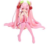 Skynomad Hatsune Miku Character Figurine - Sexy Anime Character PVC Collectible Model Gift Car Decoration Desktop Birthday Present for Hatsune Anime Fans (Sakura Miku 10cm)