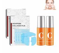 Skynpure Pure Collagen Films - Korean Technology Soluble Collagen Film,Melting Collagen Film,Highprime Collagen Film Mask,Soluble Collagen Supplement Film,Collagen Hydrating Face Mask (2 Set)