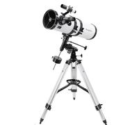 Skyoptikst 750x 150 mm Reflector Newtionan Astronomical Telescope High Power Equatorial Mount Star Planet Moon Saturn Jupiter